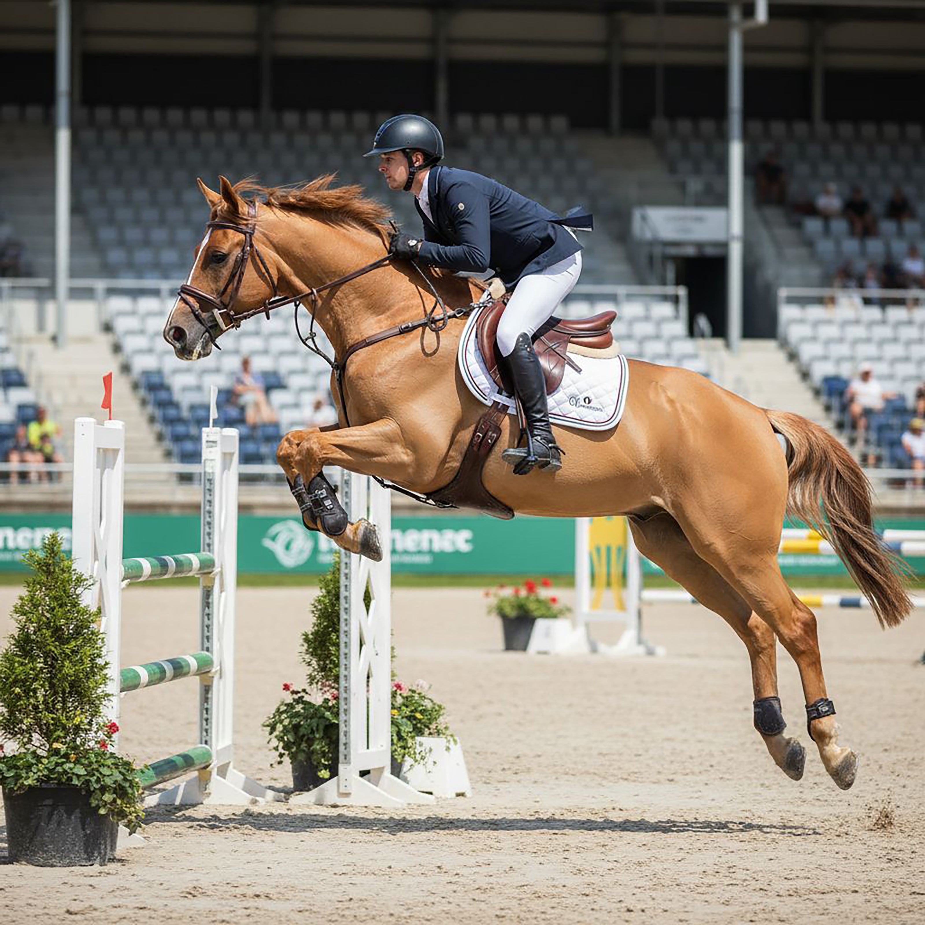 SORRENTO Jumping Saddle pad White (Optical White)