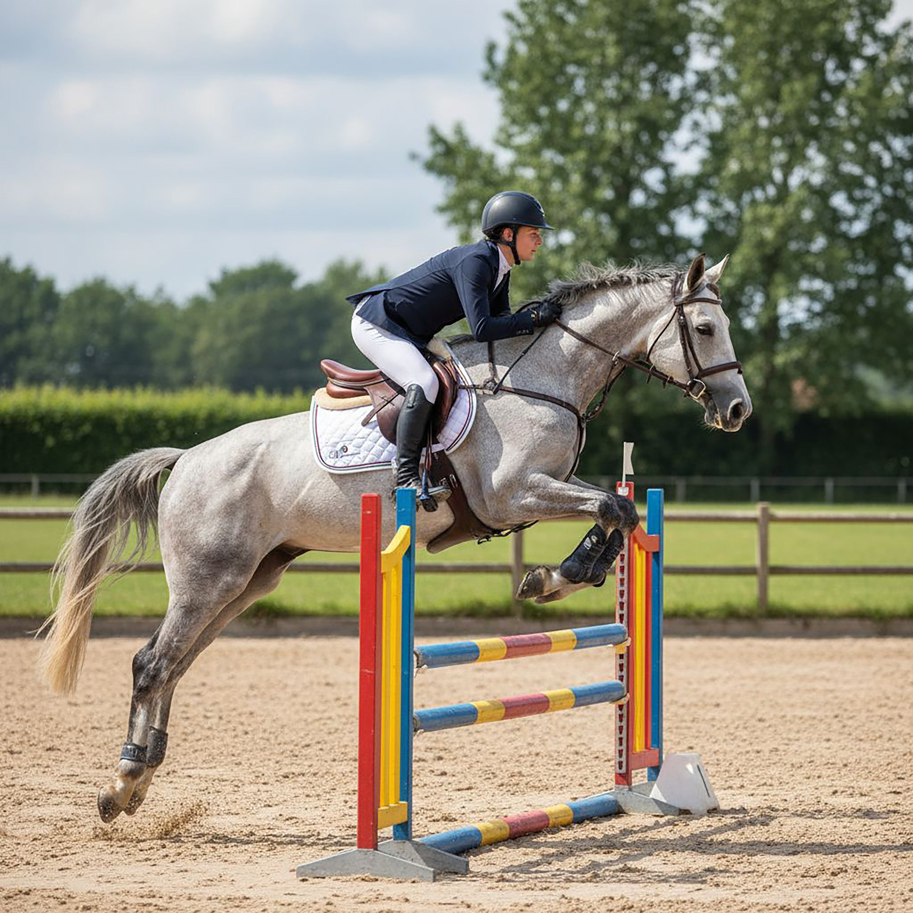 SORRENTO Jumping Saddle pad White (Optical White)