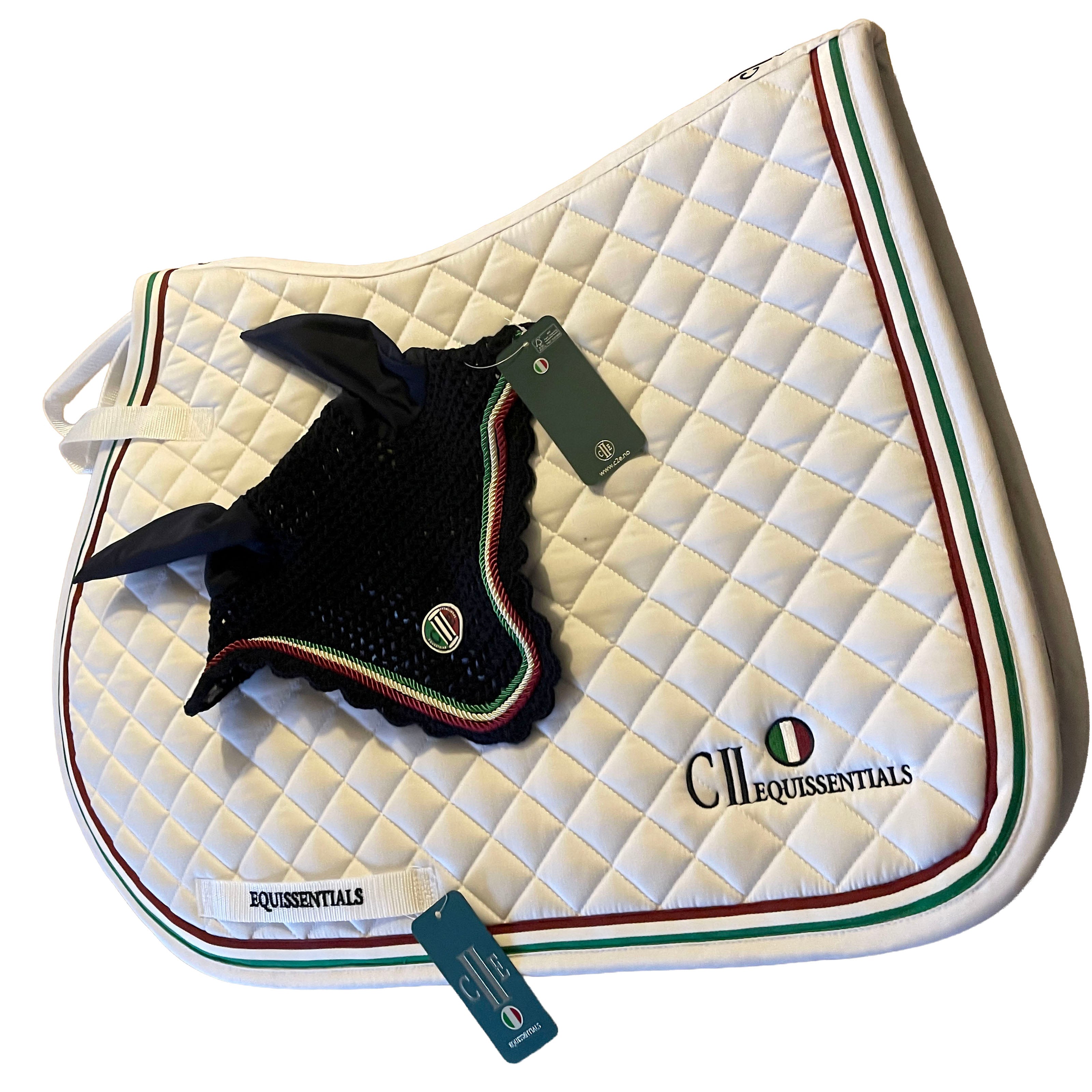 SORRENTO Jumping Saddle pad White (Optical White)