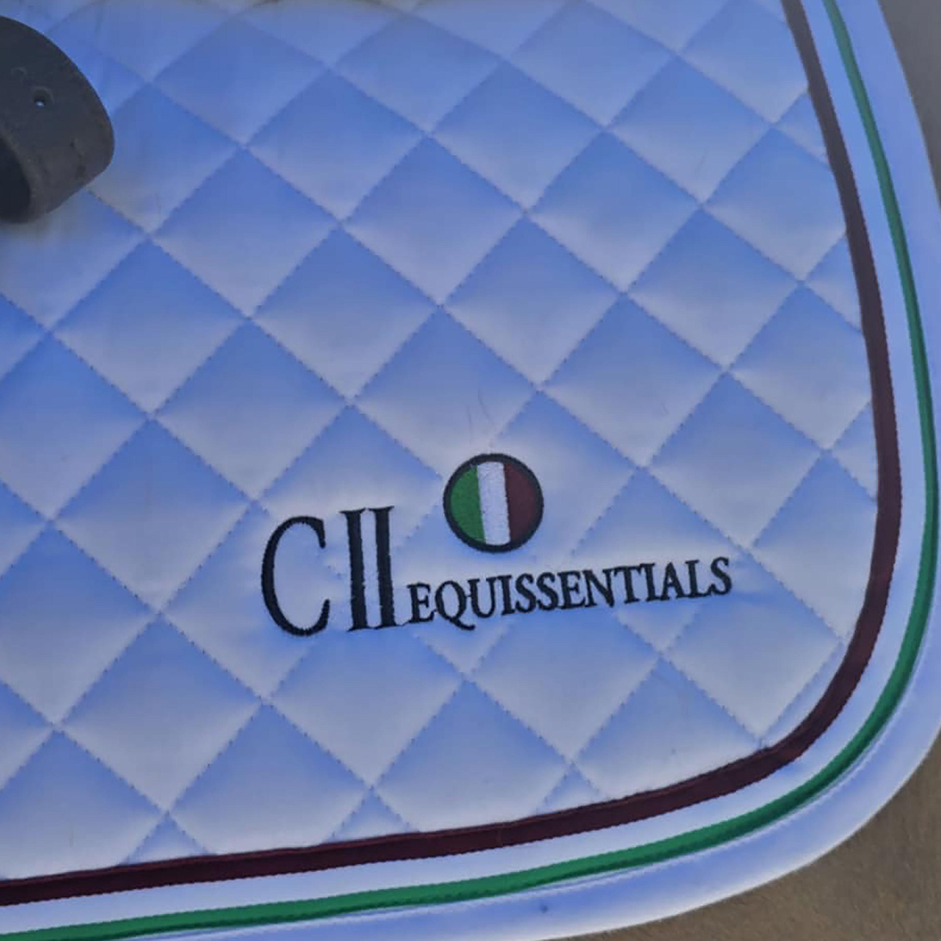 SORRENTO Jumping Saddle pad White (Optical White)