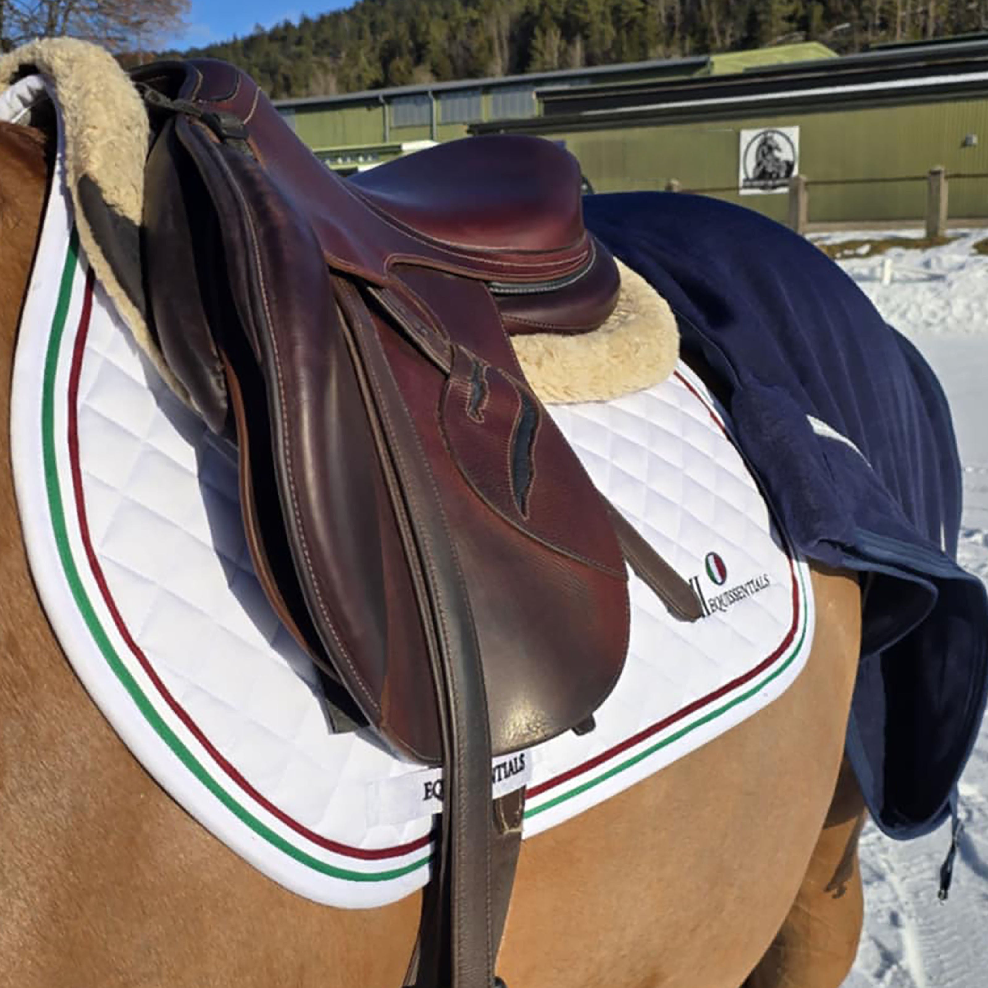 SORRENTO Jumping Saddle pad White (Optical White)