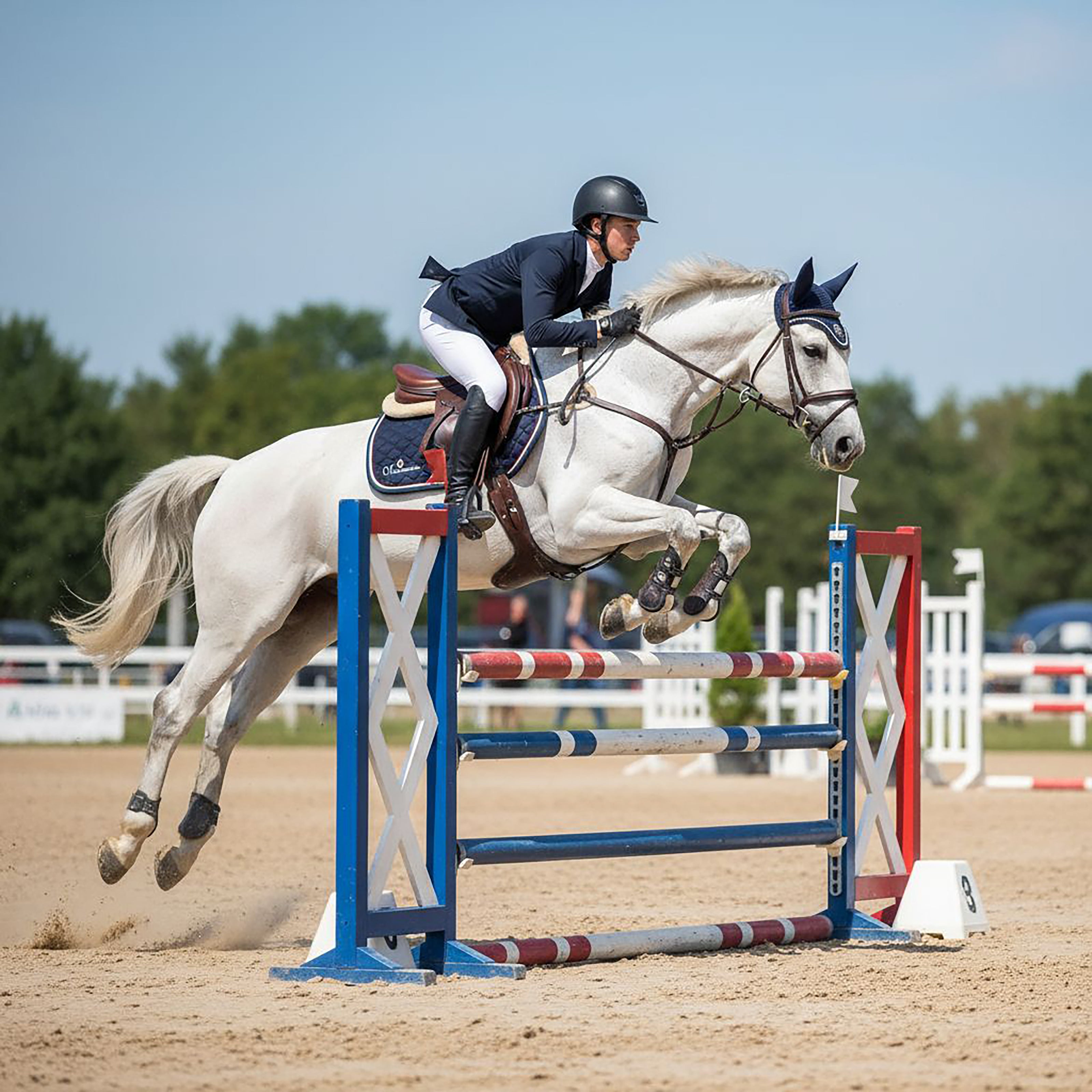 SORRENTO Jumping Saddle pad Navy (Black Iris)