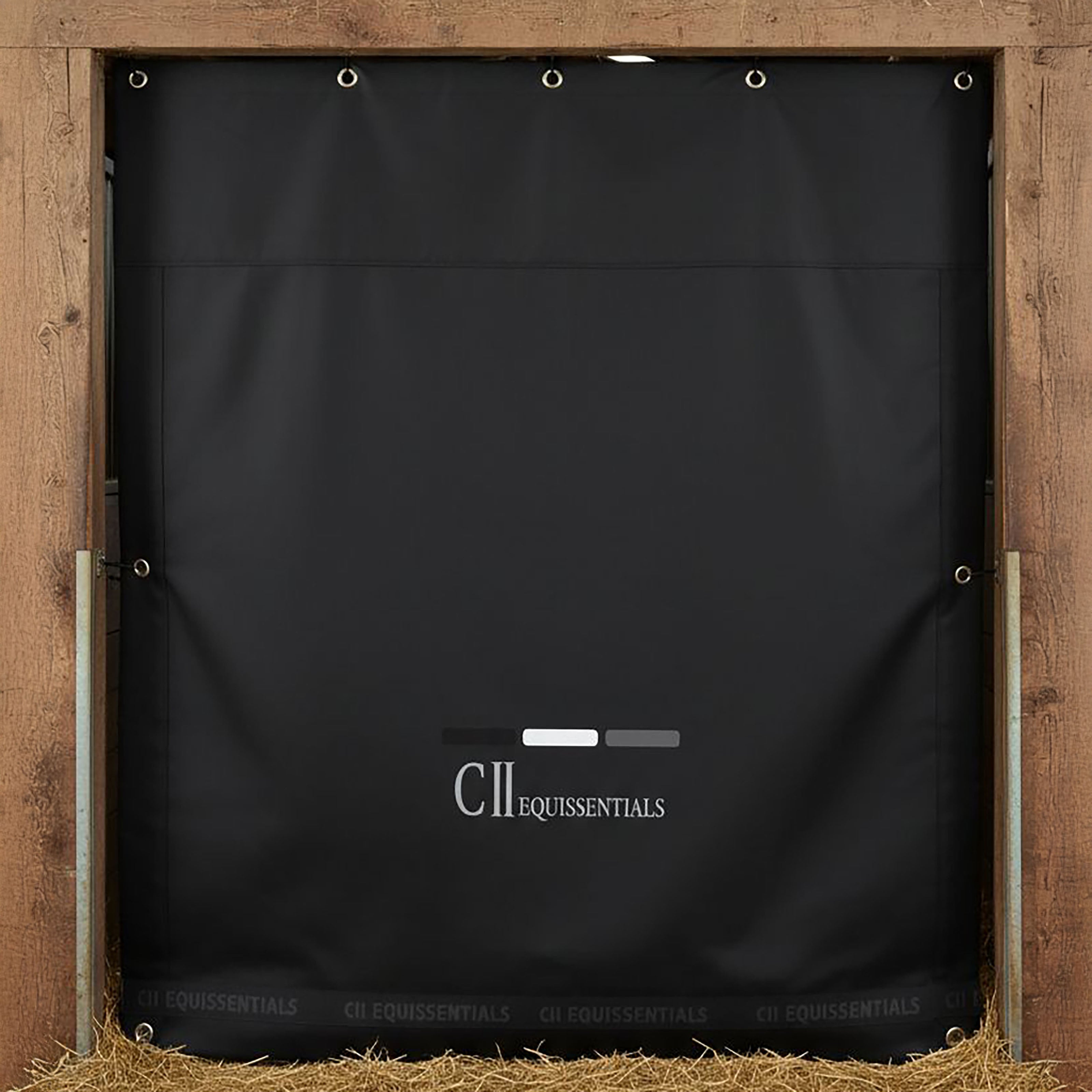 RIVERBANK Stablecurtain Black (Jet Black)