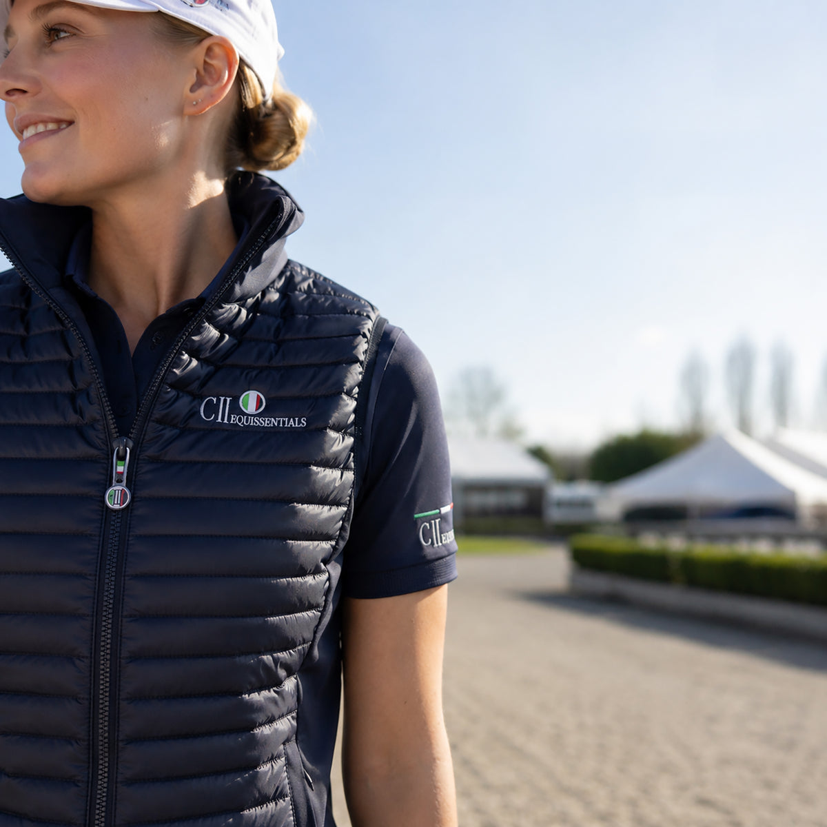 NATOMAS Softshell Quilted Bodywarmer Navy (Black Iris)