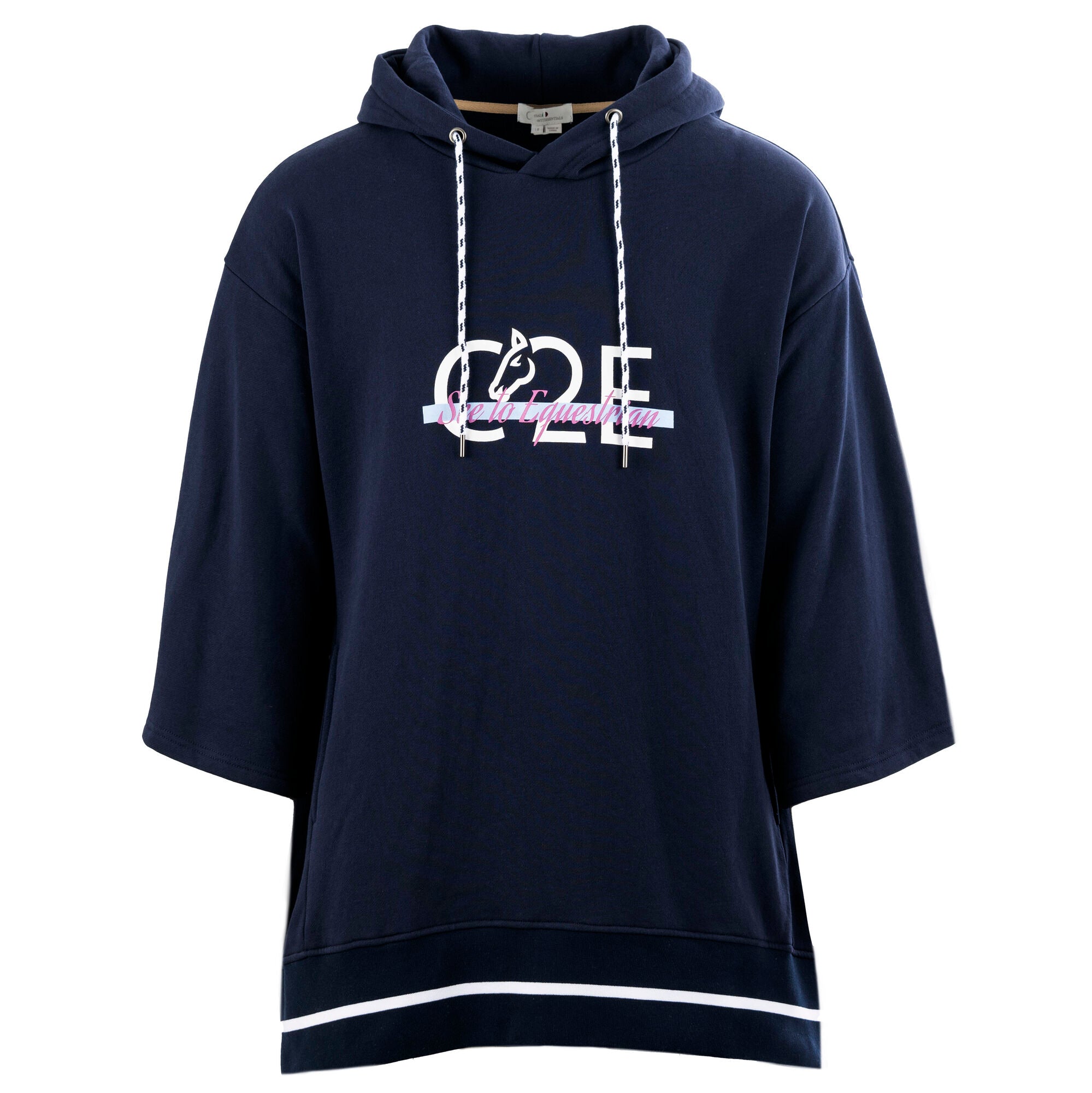 BARBICAN Ladies Oversized Sweat Navy (Black Iris)