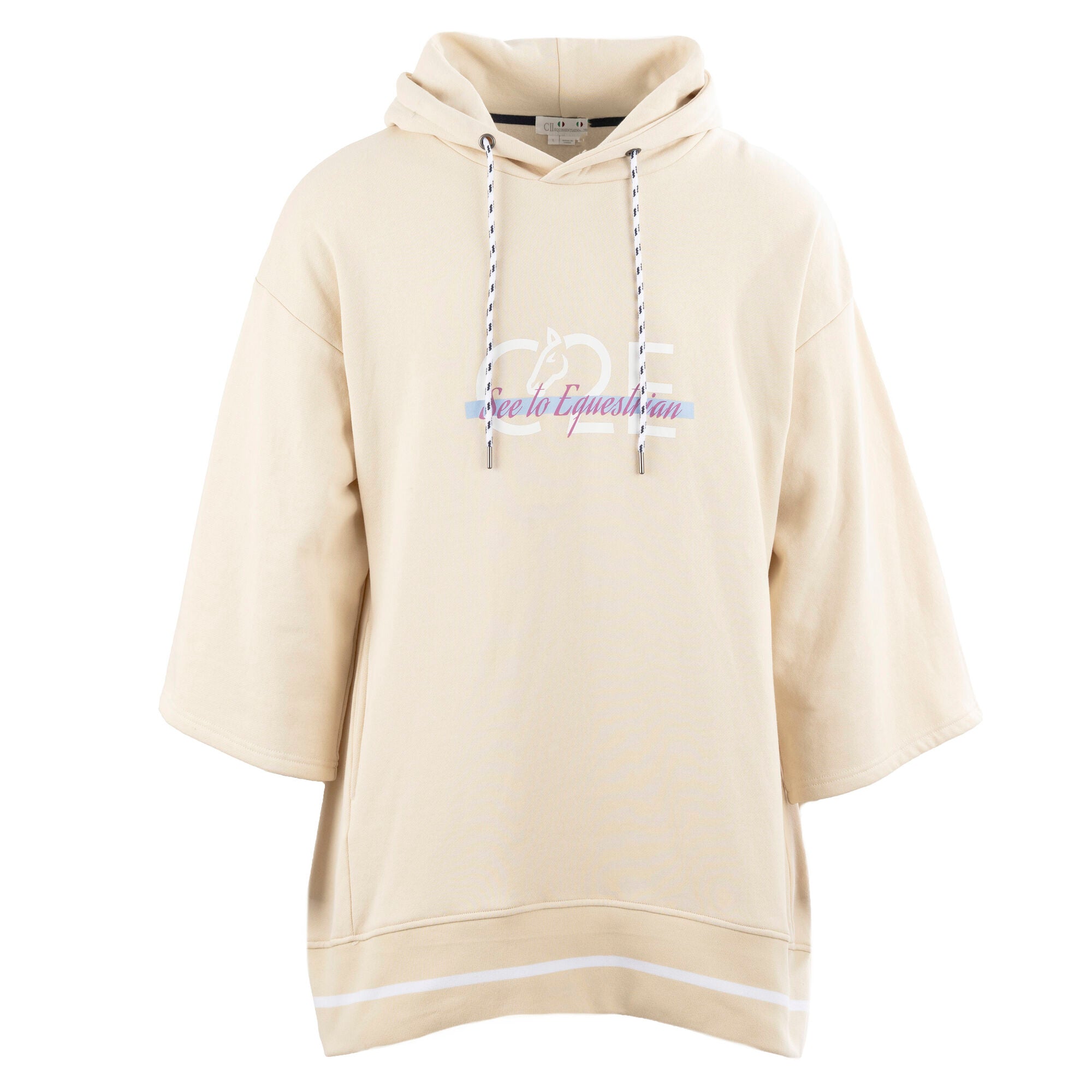 BARBICAN Ladies Oversized Sweat Sandshell (Beige)