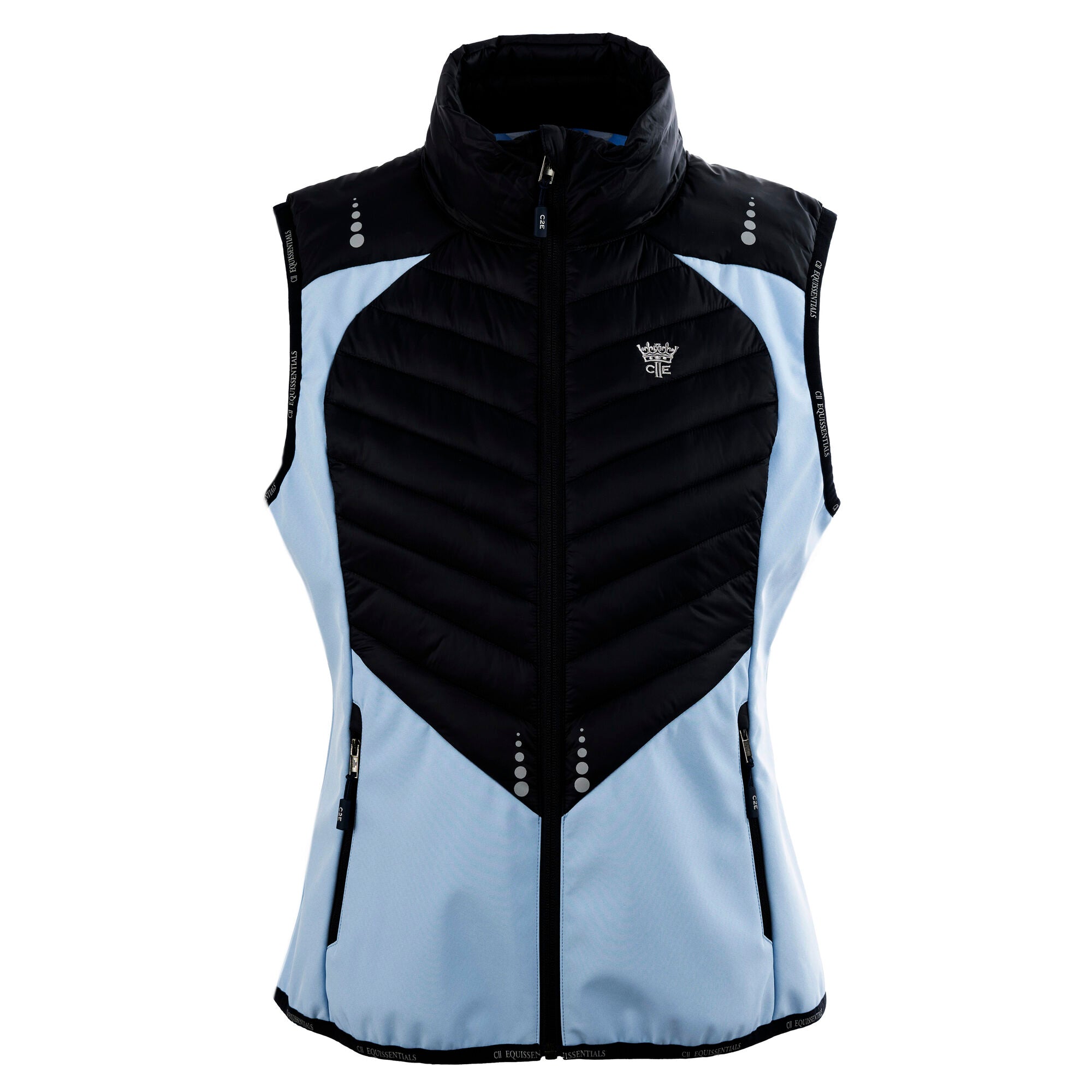 GREEN PARK Ladies Hybrid Bodywarmer Placid Blue(Lt Blue)