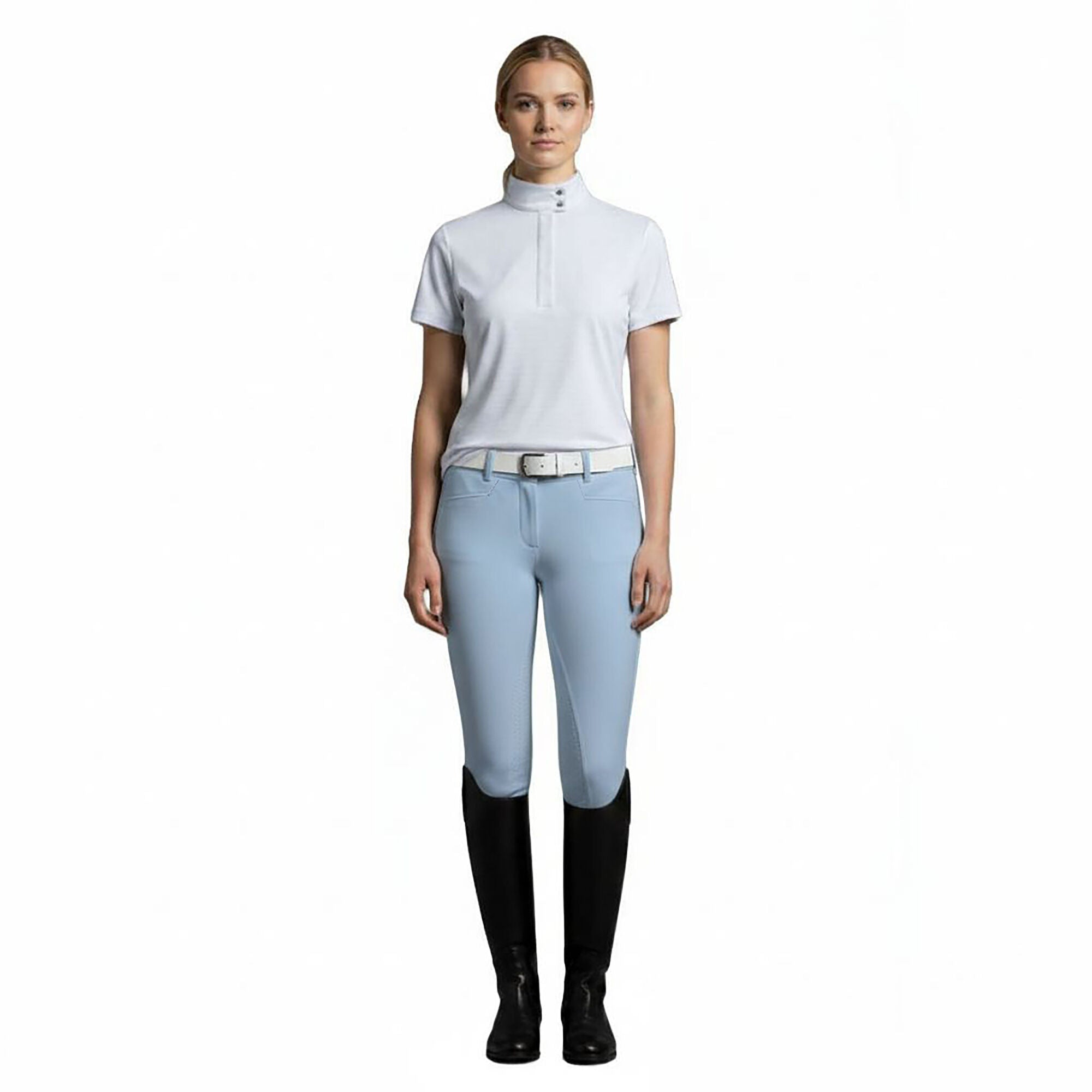 PADDINGTON Ladies Fullgrip Breeches Placid Blue(Lt Blue)