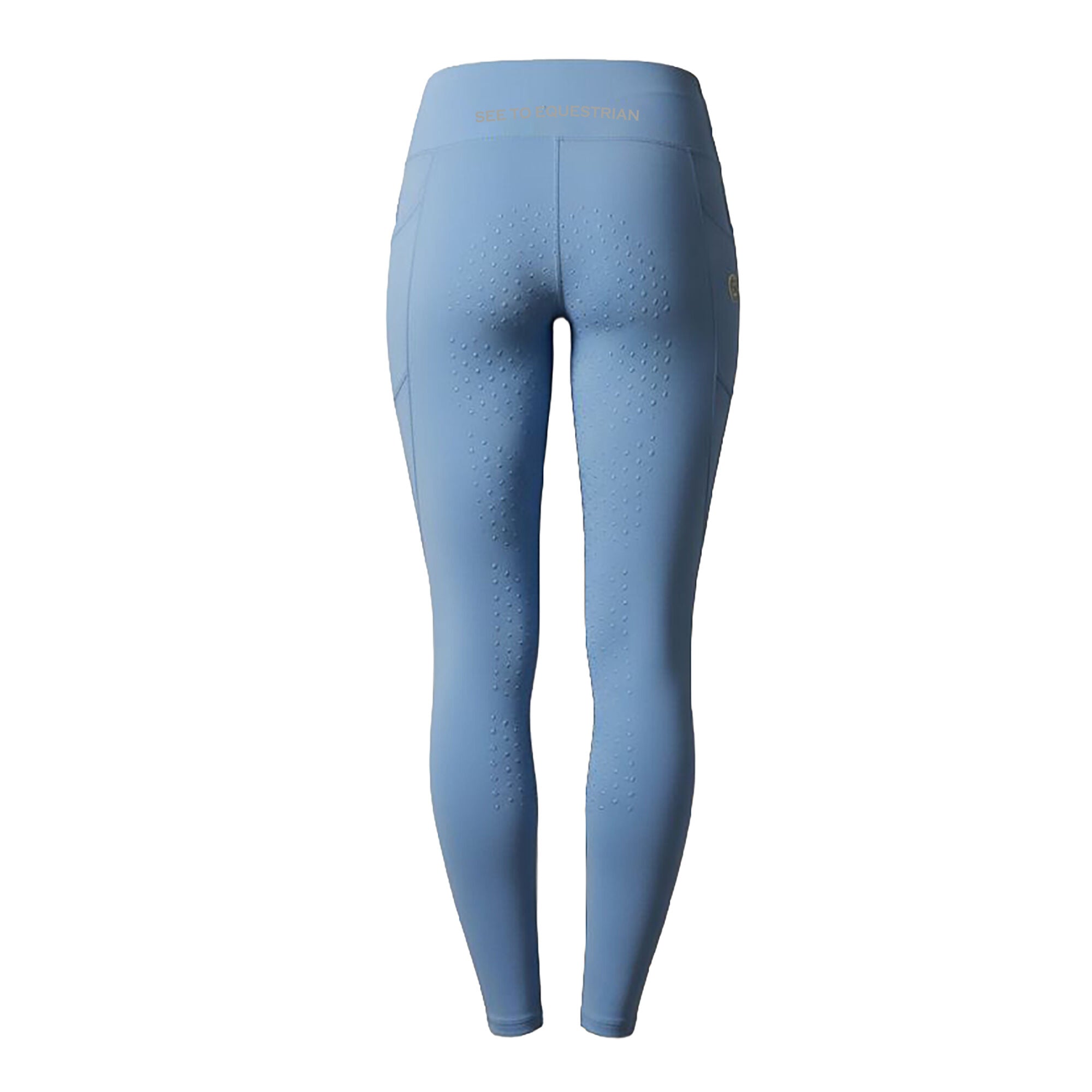 WATERLOO Ladies FG Solid Riding Thights Placid Blue(Lt Blue)